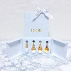 Dior ミニ香水セット 4本入り Dior ディオール 香水 バースデーギフト 非売品】DIOR ディオール ジャドール ミニ香水4個セット バースデー
