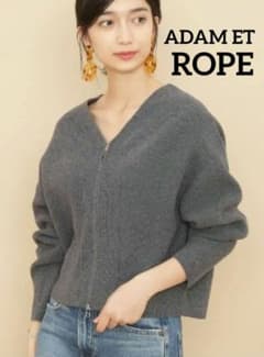 【専用です】ADAM ET ROPE　アダム エ ロペ　ウール　カーディガンのサムネイル