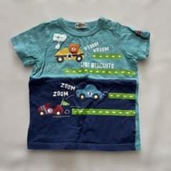HOT BISCUITS 乗り物柄 Tシャツ 90のサムネイル