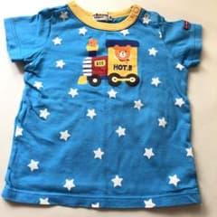 ミキハウス　ホットビスケッツ　半袖Tシャツ　80のサムネイル