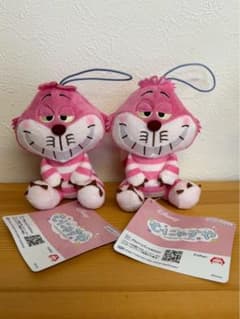 【Disney】ふしぎの国のアリス むにゃすやマスコットVol.5（2点セット）