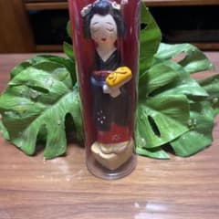 舞妓さん　ツボ押し　置物のサムネイル