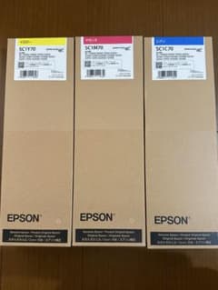 EPSON エプソン SC1 インク 三色セット新品未使用品 SC1C70 - メルカリ