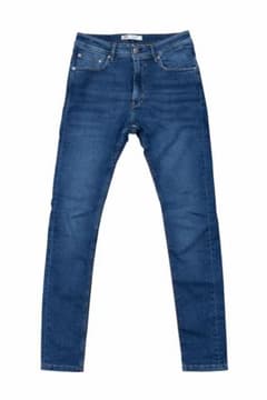 ☆ZARA スリムフィット デニム ジーンズ W30 EUR38 濃紺のサムネイル