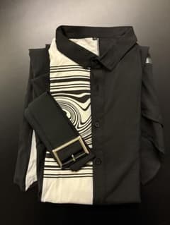 平沢進 核p-model オーバーサイズロングシャツ ブラック 核P-model 回＝回 オーバーサイズロングシャツ - メルカリ