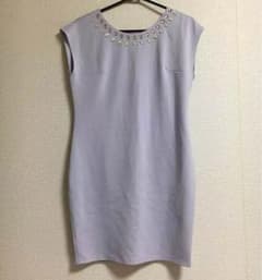 Rady♡ビジューネックワンピース.ラベンダー.フリーのサムネイル