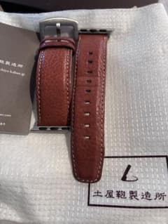 土屋鞄製造所 レザー バンド Apple Watch用 (ブラウン)のサムネイル