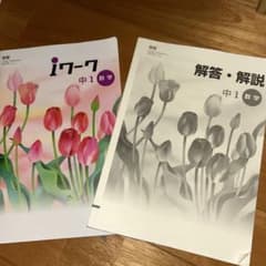 iワーク 中1 数学と解答・解説セットのサムネイル