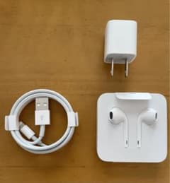 iPhone 充電器　イヤホンセット　純正のサムネイル