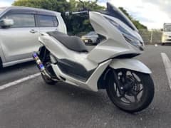 T*h様 ホンダ PCX125 JK05 ホワイト　ノーマルマフラーの状態限定にのサムネイル