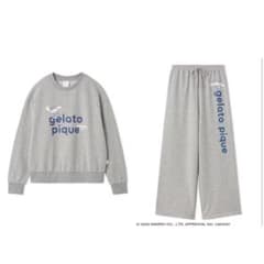 【るな】サンリオハウス ジェラピケ コラボ スウェット 上 シナモロール るな様専用】サンリオハウス ジェラピケ コラボ スウェット 上