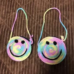 ハンドメイド　にこちゃんの小銭入れのサムネイル