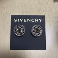 GIVENCHY ロゴ入りシルバーピアス 片耳のサムネイル