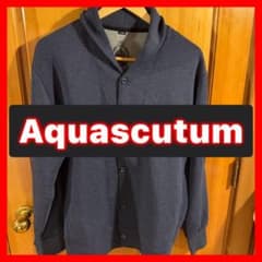 美品 Aquascutum アクアスキュータム　カーディガン メンズLのサムネイル