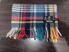 Barbour バブアー ウール タータンチェック マフラーのサムネイル
