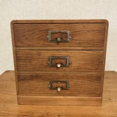 小引き出し　古道具　古家具　レトロ　ビンテージ　アンティーク　木製のサムネイル