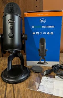 Blue Yeti コンデンサーマイク　logicoolのサムネイル