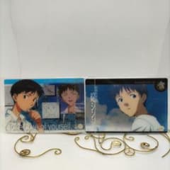 新世紀エヴァンゲリオン 碇シンジ カード 2枚セットのサムネイル