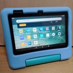 美品 Fire 7 キッズモデル 最新第12世代(2022) 16GB ブルー - メルカリ