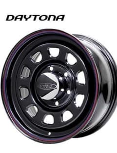 新品デイトナブラック15インチホイール4本☆ナスカー200系ハイエース 