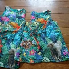 ちびちぃ様専用☆H&M ワンピース110＆92cmのサムネイル