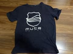 muta MARINE ロゴ Tシャツ 黒のサムネイル