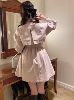 リボン バレッタ ブラック GRLのサムネイル