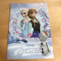 Disney FROZEN クリアファイル アナと雪の女王のサムネイル