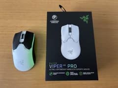 Razer Viper V2 Pro White 白ゲーミングマウスのサムネイル