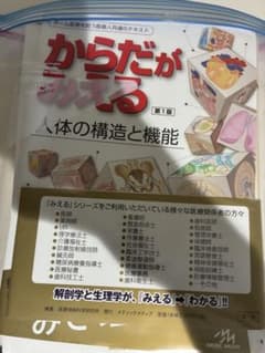 裁断済み　からだがみえる 人体の構造と機能 第1版のサムネイル