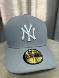 New Era 59FIFTY グレー NYキャップ 7 3/8のサムネイル