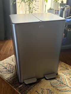 DEPOS デポス ゴミ箱 ステンレス ダストボックス 分別 20L×2 - メルカリ