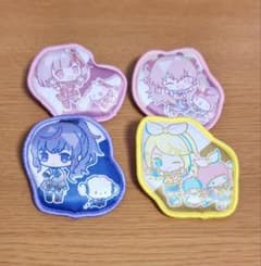 プロセカ サンリオ くじ D賞 ふわふわバッチセット セガラッキーくじのサムネイル