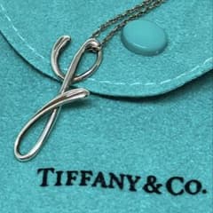 ティファニー イニシャル y ネックレス シルバーTIFFANY 