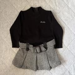 BeBe ハイネック ワンピース 80cmのサムネイル
