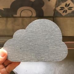 ＆NE 雲のカタチの珪藻土コースターのサムネイル