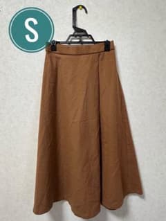 GU ブラウン スカート Sサイズ