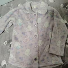 薄紫色 フリース パジャマ 130cm