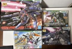 HG GNアームズ+ エクシア デュナメス キュリオス ヴァーチェ4点セット