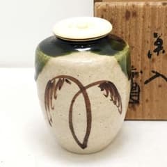 松本鉄山大名物写円乗坊肩衝茶入共箱茶道具| Buyee日本代购服务| 于