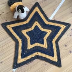 星型 ラグ ジーンズカラーのサムネイル
