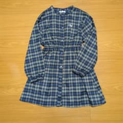 ALGY チェック柄 ワンピース 140cm