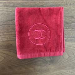 CHANEL❣ノベルティバスタオル.ハンドタオルセットサーモンピンク♥️ シャネル ノベルティ タオルハンカチ 新品未使用 - メルカリ