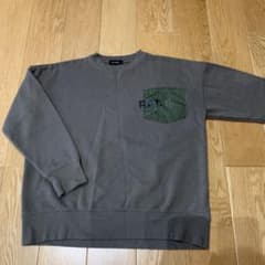 RAT EFFECT 裏起毛トレーナー 150オリーブのサムネイル