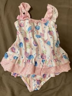 水着 女の子　95 シェル柄のサムネイル