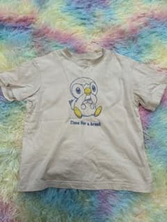 ユニクロ　130 ポケモン Tシャツ ベージュ　ポッチャマのサムネイル