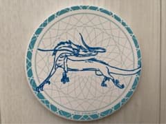 鈴木敏夫とジブリ展  ハク 限定コースターのサムネイル