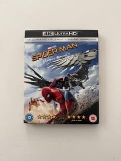 스파이더맨 홈커밍 4K ULTRA HD+BD 해외반 일본어 있음
