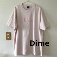 Dime Tシャツ 半袖　ピンク　プリントロゴT　XL メンズ　ダイムのサムネイル