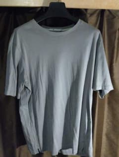 +J ユニクロ Tシャツ ライトグレー L